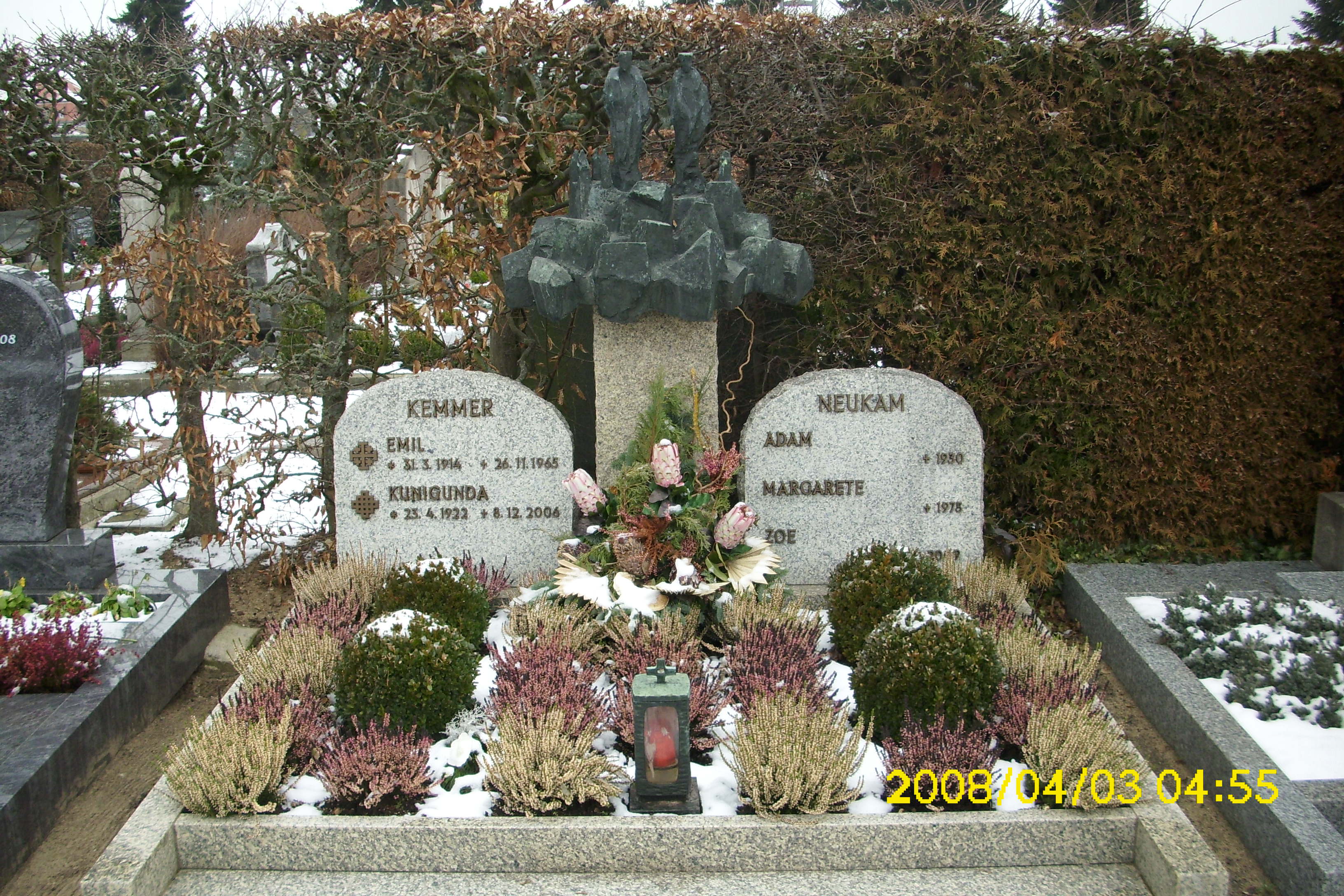 Grabstätte der Familie Kemmer