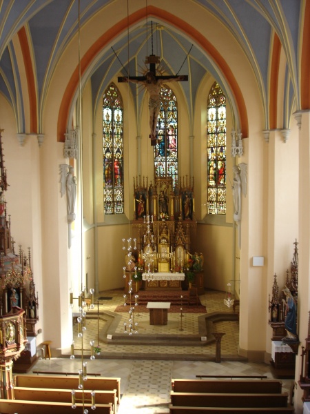 Datei:St. Marienkirche Hof Altar.JPG